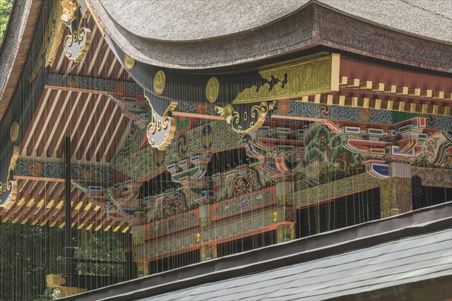 19 鹿島神宮本社殿(6) 本殿東面