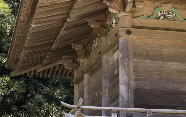 23 鹿島神宮仮殿(2) 背面