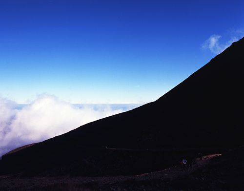 Mt.Adatara from Mt.Azuma