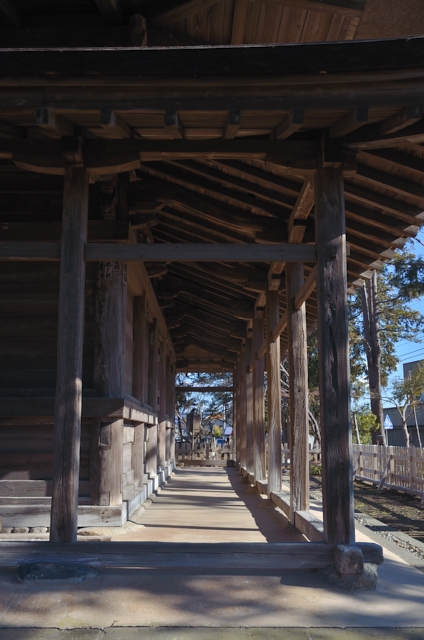 佐竹寺本堂 3 東側裳階下