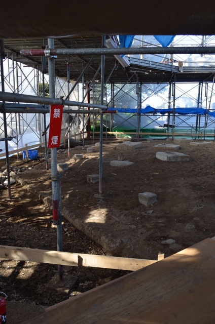 7 佛性寺本堂(1) 礎石列