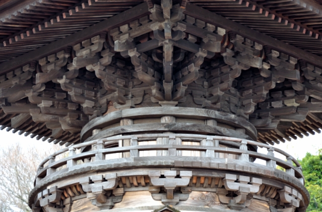 15 来迎院多宝塔(2) 上層