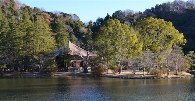 阿弥陀堂と前庭