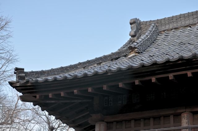 仁王門左側_境内内側から