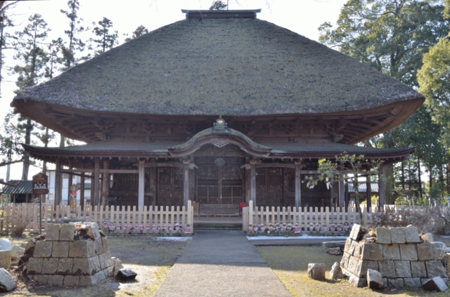 佐竹寺本堂