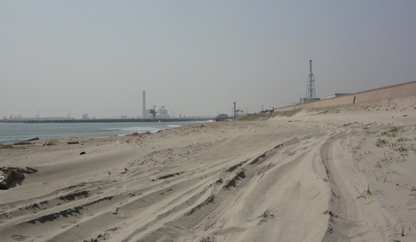 会場から東海第二原発方面